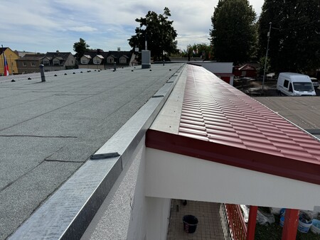 Sauna-Kuželna, Sportovní 200, Dubí – rekonstrukce střechy